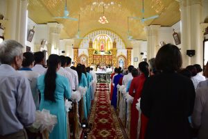 Giáo họ Đại Phu khánh thành và làm phép nhà thờ