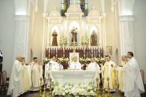 Thánh lễ tạ ơn nhận xứ của cha Tân Chính xứ giáo xứ Hàm Long