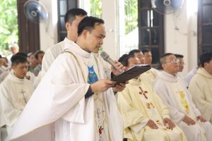 Giáo xứ Vân Đình: Đón cha tân Chính xứ trong niềm vui “ngọc ngà”