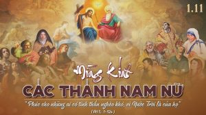 Ngày 1/11: Lễ Các Thánh Nam Nữ